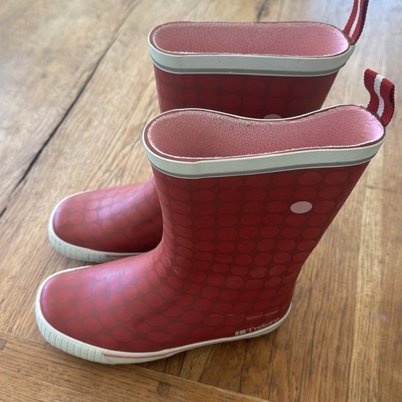 Tretorn Pink Polka Dot Rain Boots size 37 - Picture 7 of 7